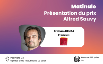 Matinale | Présentation du Prix Alfred Sauvy